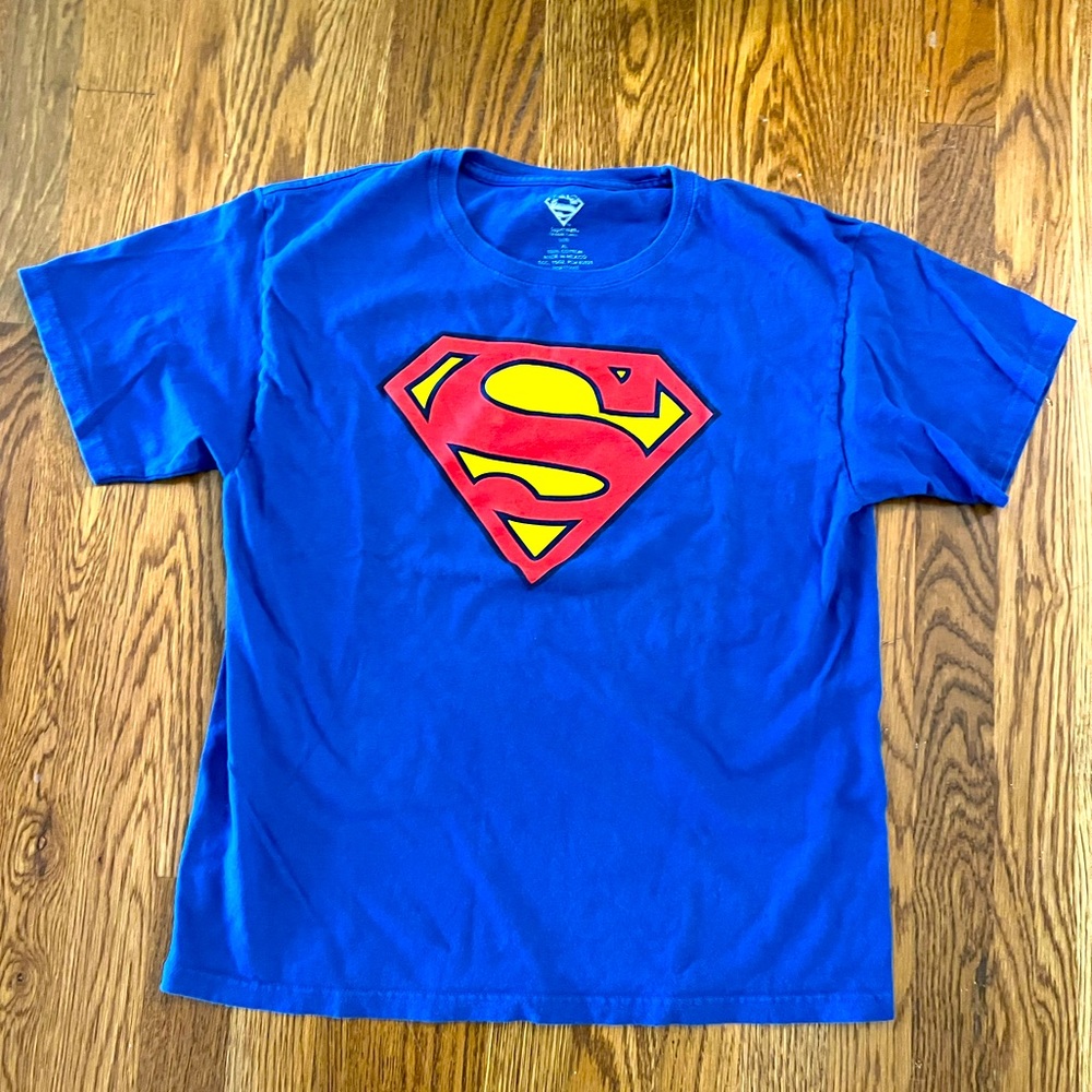 Superman shirt Kids XL